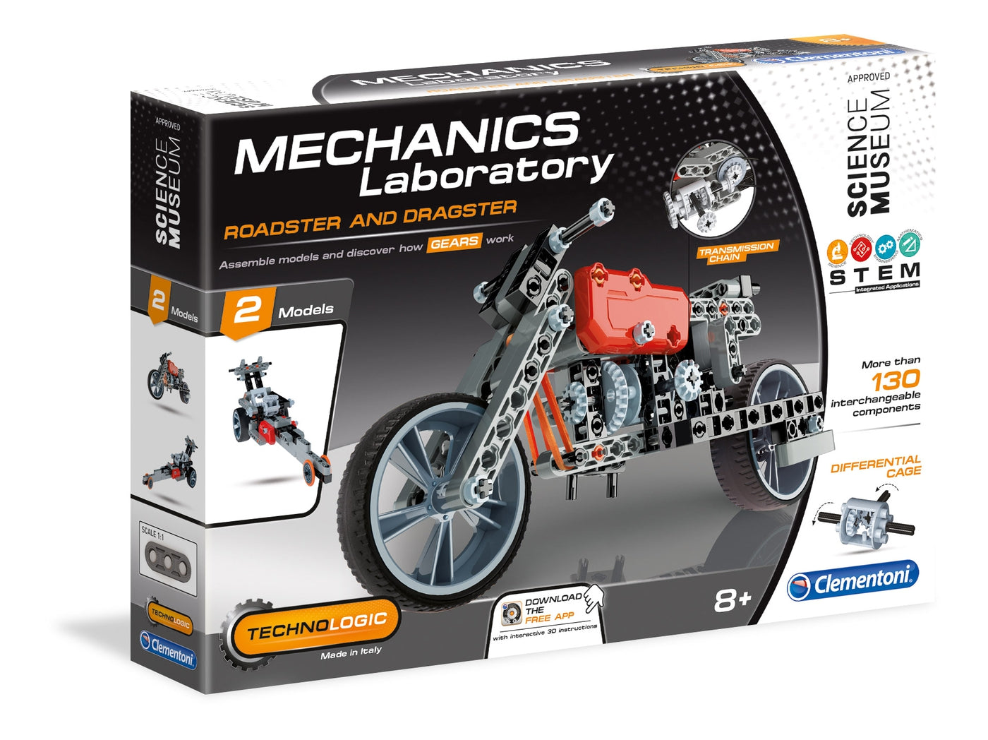 Clementoni Mechanics Lab: Roadster & Dragster