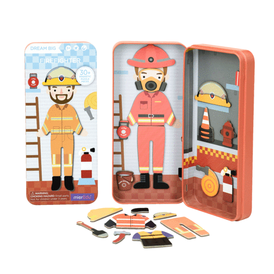 meir edu magnetic puzzle firefighter
