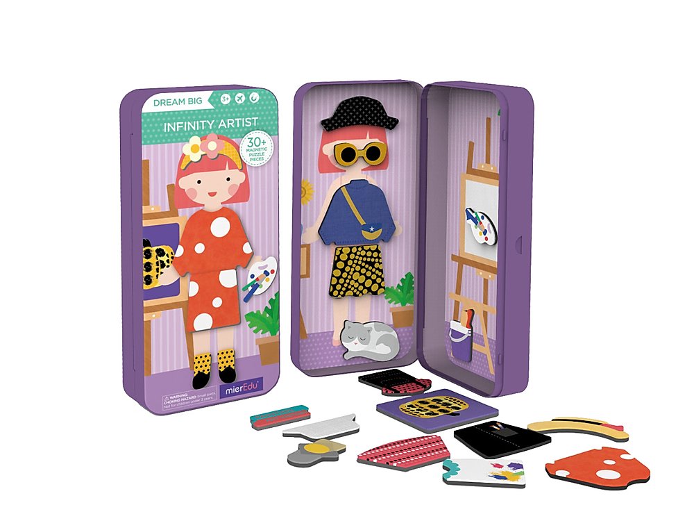 mier edu magnetic puzzle infinity artist