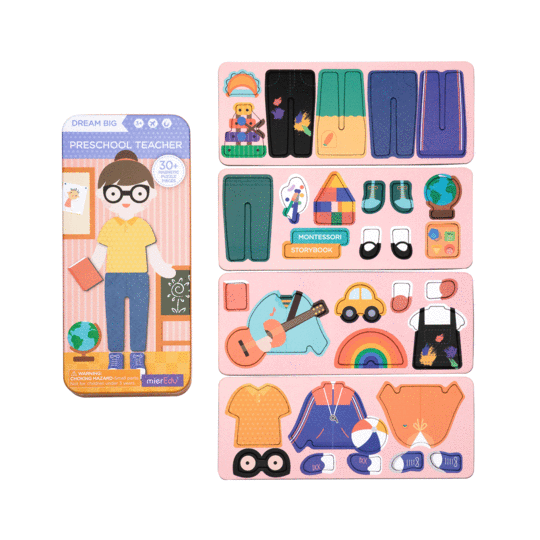 mier edu magentic puzzle preschool teacher