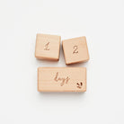 OTD Milestone Wooden Block Set