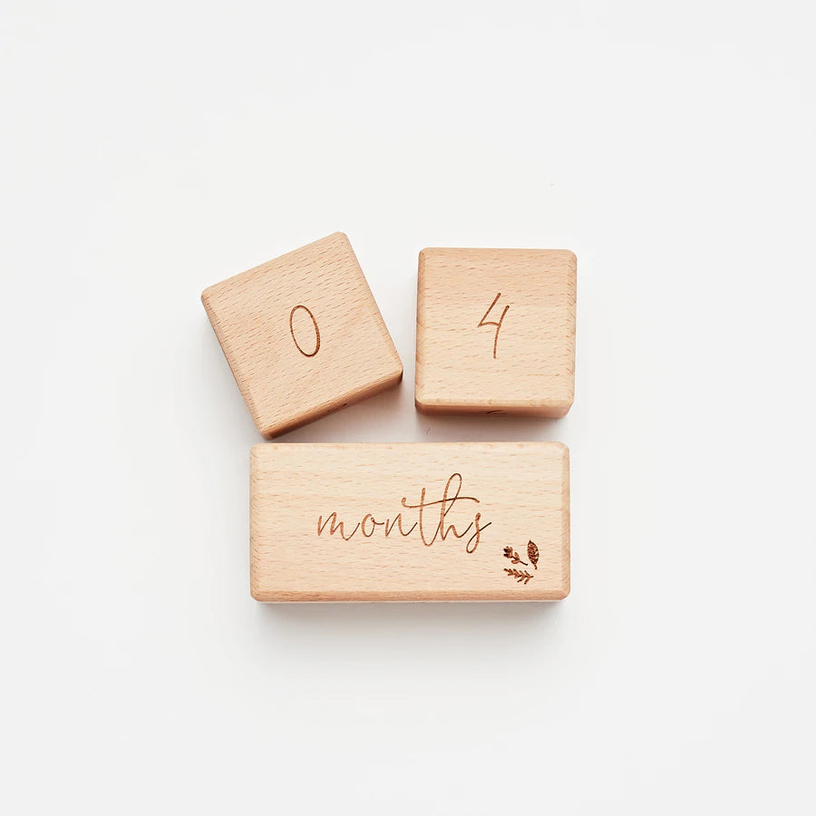 OTD Milestone Wooden Block Set