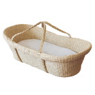 Nature Baby Moses Basket & Wool Mattress