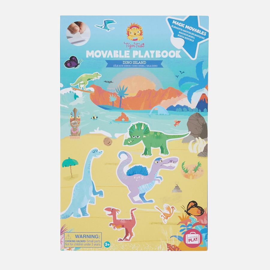 Tiger Tribe Movable Playbook (Dino Island)