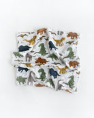 Little Unicorn Cotton Muslin Swaddle (Dino Friends)