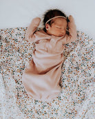 Little Unicorn Cotton Muslin Swaddle (Pressed Petals)