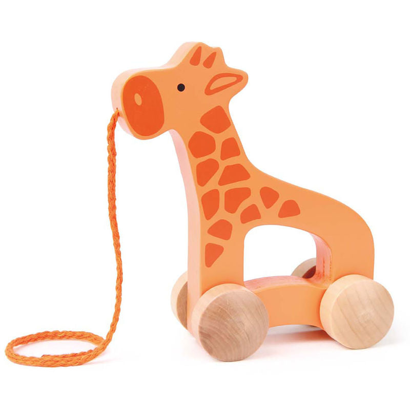 Hape Push & Pull Animal Giraffe E0906