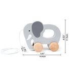 Hape Push & Pull Animal Elephant E0908