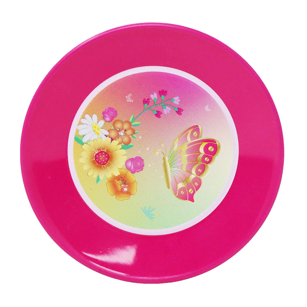 Pink Poppy Rainbow Butterfly Tea Set