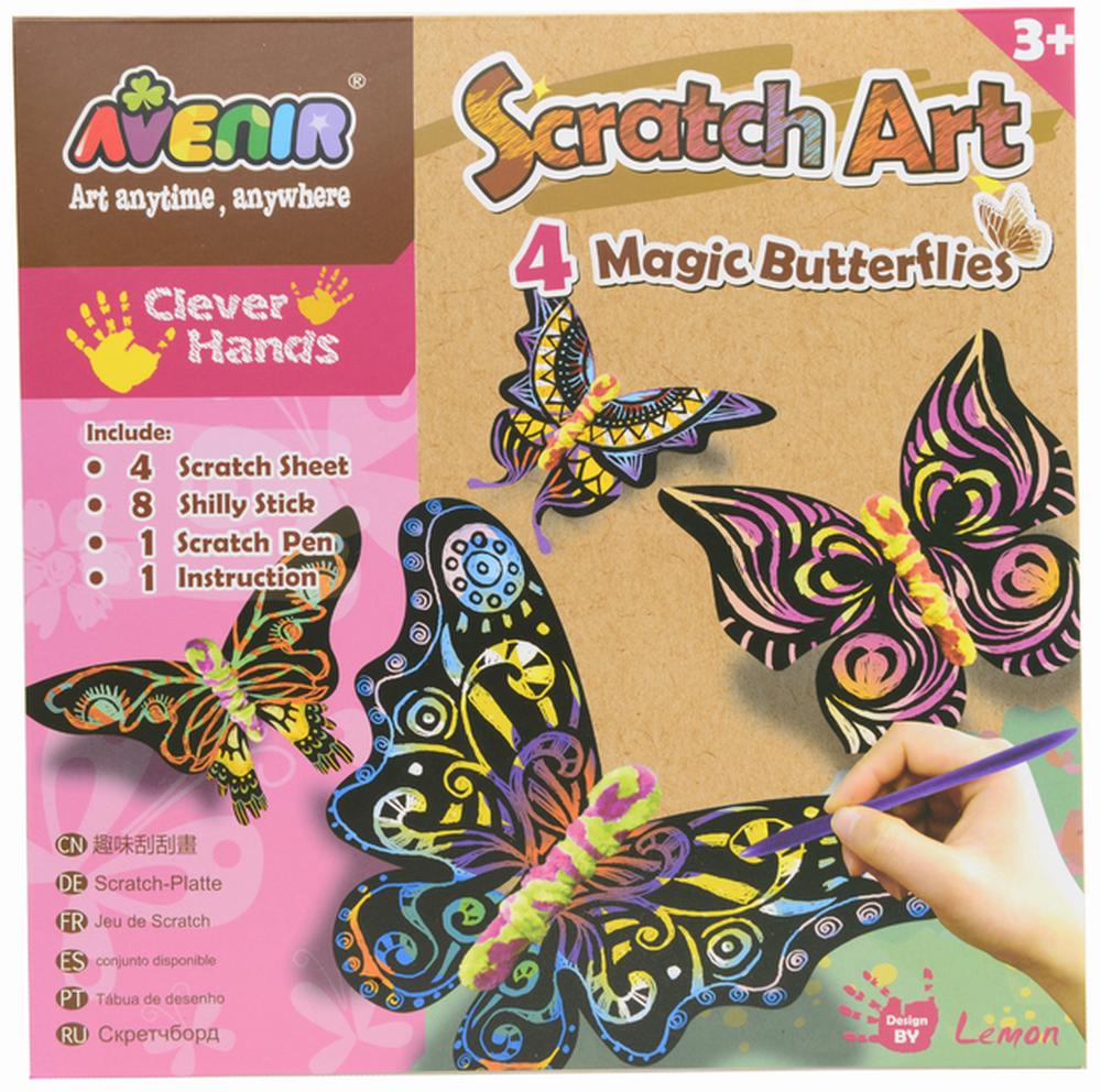 avenir scratch 4 magic butterflies