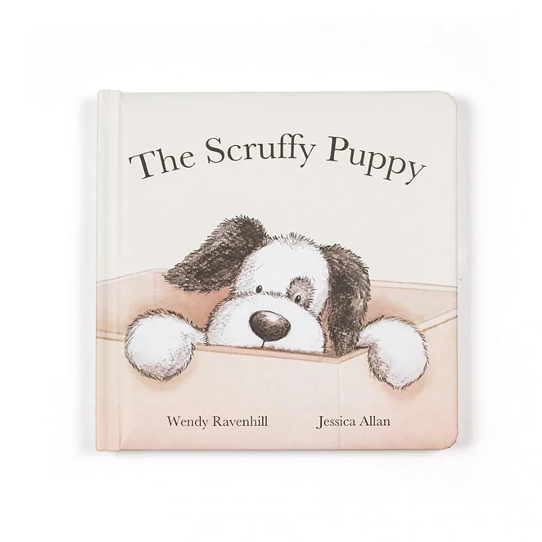 Jellycat Scruffy Puppy Board Book
