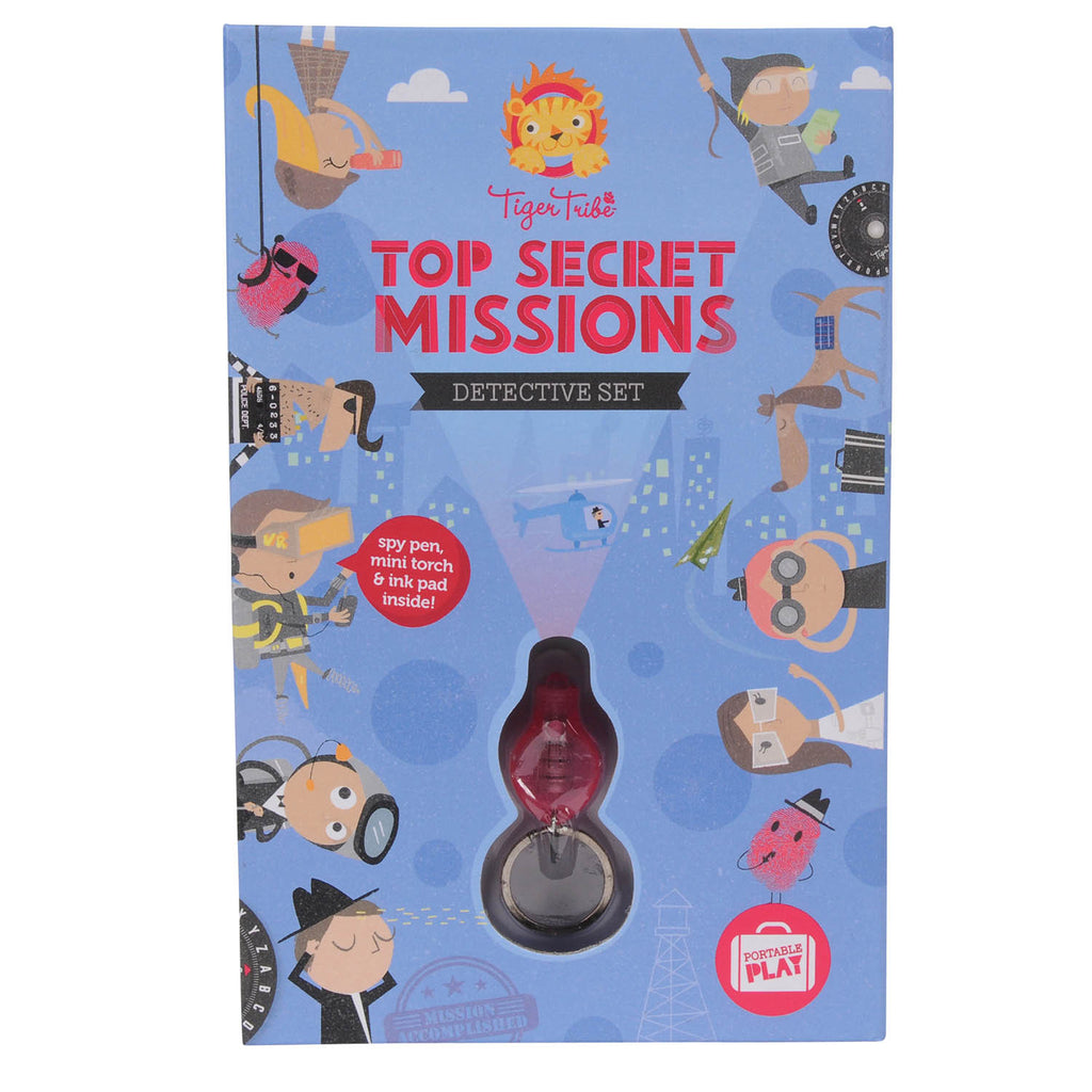 tiger tribe top secret missions detective kit