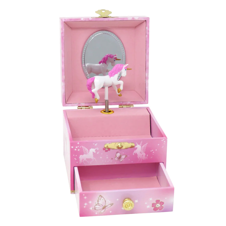 Pink Poppy Music Box (Unicorn Princess Small)