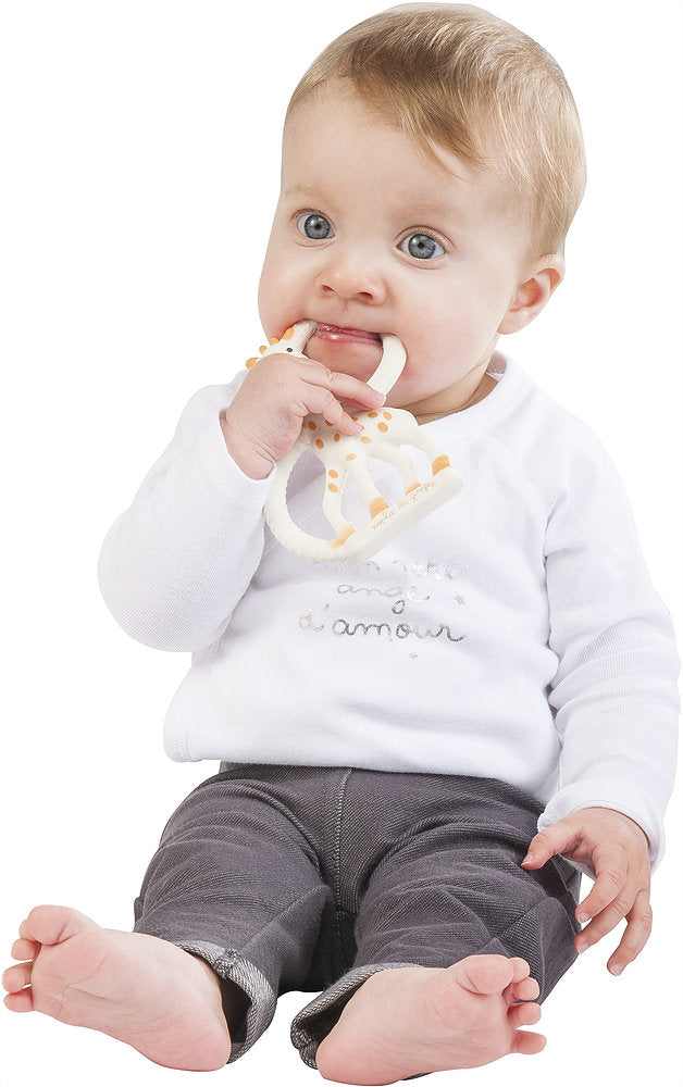 sophie the giraffe teething ring gift set