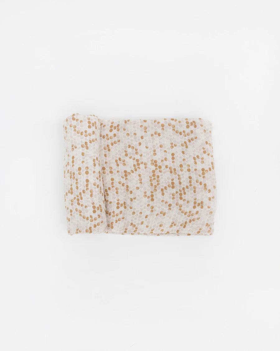 Little Unicorn Cotton Muslin Swaddle (Honeycomb)