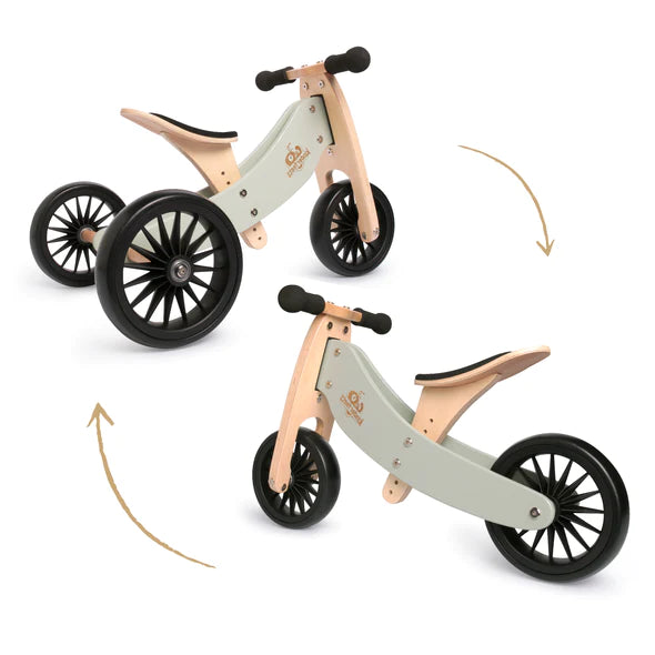 Kinderfeets Tiny Tot Plus Balance Bike (Silver Sage)