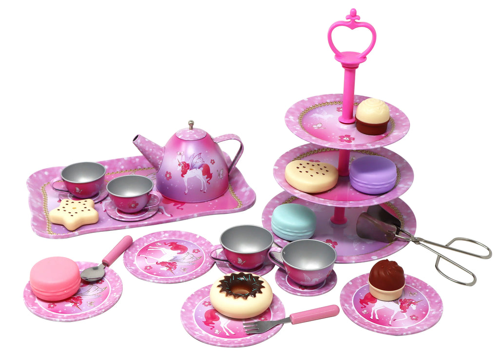 Pink Poppy Unicorn Princess High Tea Set