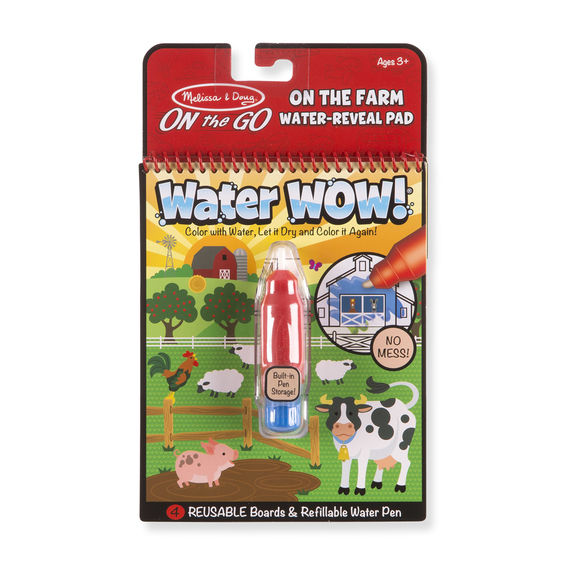 melissa & doug water wow on the farm