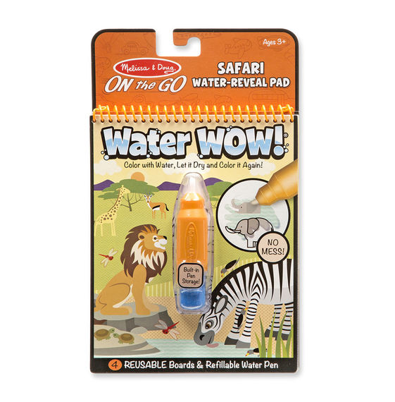 melissa & doug water wow safari animals