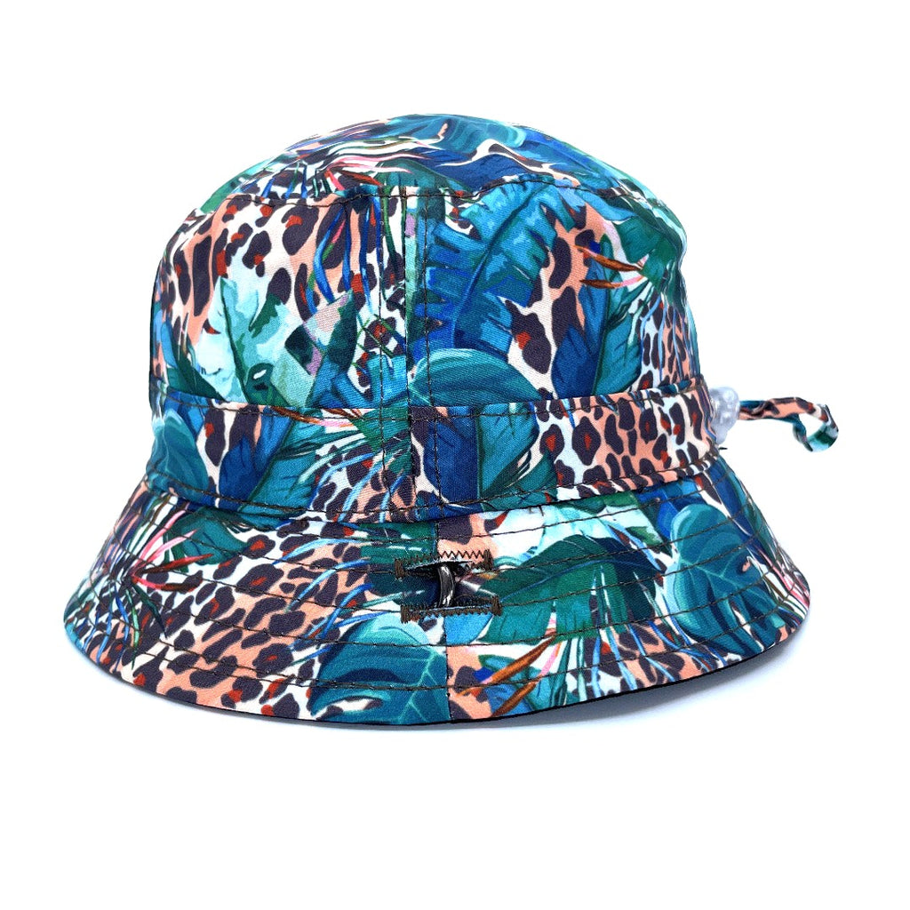 Little Renegade Reversible Bucket Sun Hat (Wild)